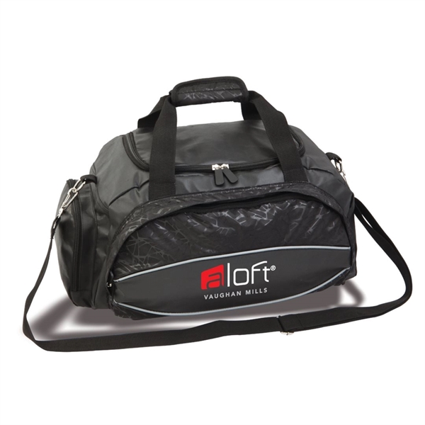Sports duffel bag with hideaway backpack shoulder straps.... from ASI 84592 St Regis Group