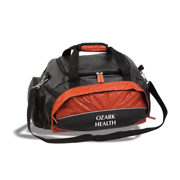 Sports duffel bag with hideaway backpack shoulder straps.... from ASI 84592 St Regis Group