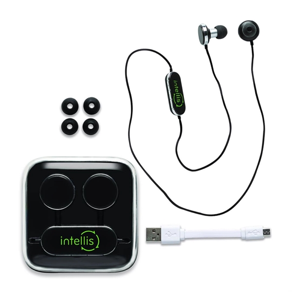 The Orbison Wireless Headset. Wireless technology, stereo earbuds in compact pocket... from ASI 84592 St Regis Group