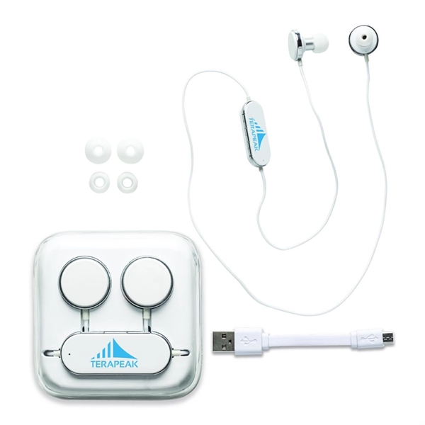 The Orbison Wireless Headset. Wireless technology, stereo earbuds in compact pocket... from ASI 84592 St Regis Group