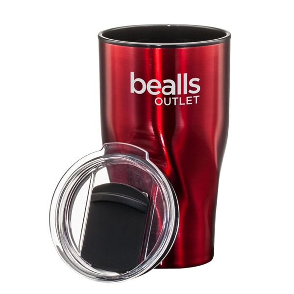Stainless steel travel tumbler with thermoplastic liner... from ASI 84592 St Regis Group