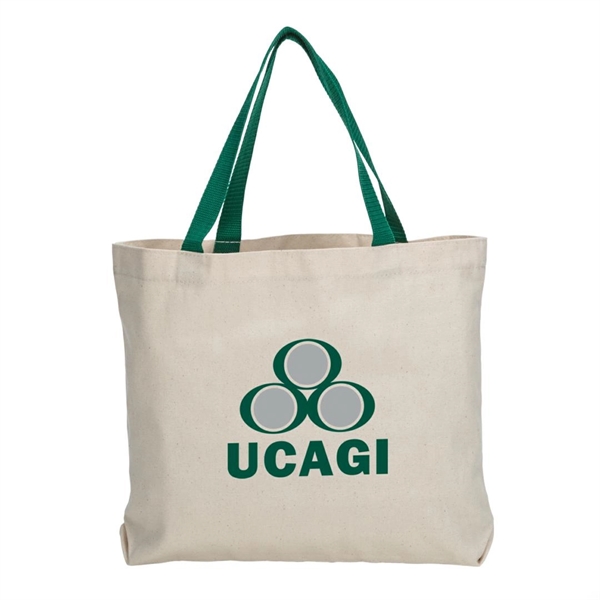 Shopping tote bag from natural and durable traditional cotton. Lightweight, foldable... from ASI 84592 St Regis Group