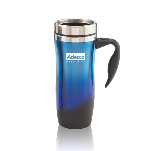 Stainless steel tumbler with an easy-grip handle.... from ASI 84592 St Regis Group