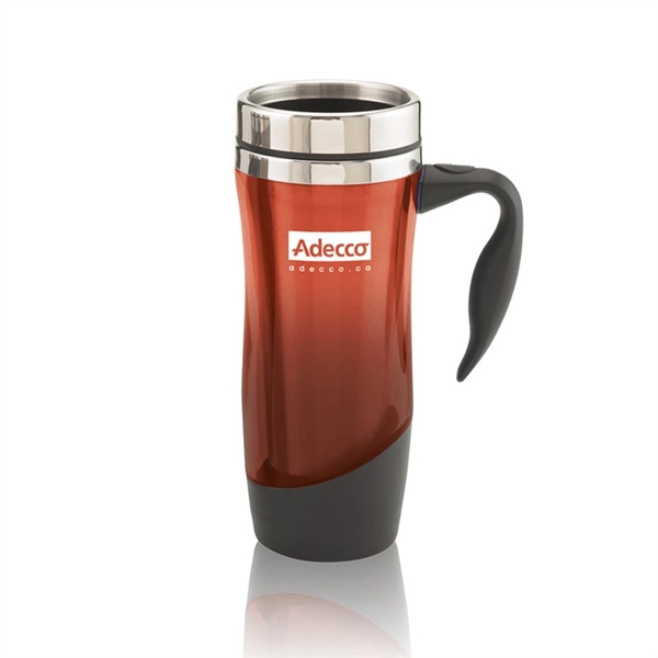 Stainless steel tumbler with an easy-grip handle.... from ASI 84592 St Regis Group