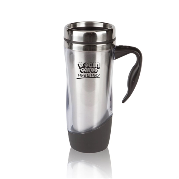 Stainless steel tumbler with an easy-grip handle.... from ASI 84592 St Regis Group