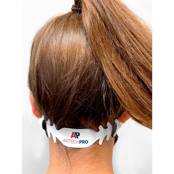 Ear Saver Mask Clip made from .023 Recyclable High Density White... from ASI 87400 ArtechPro