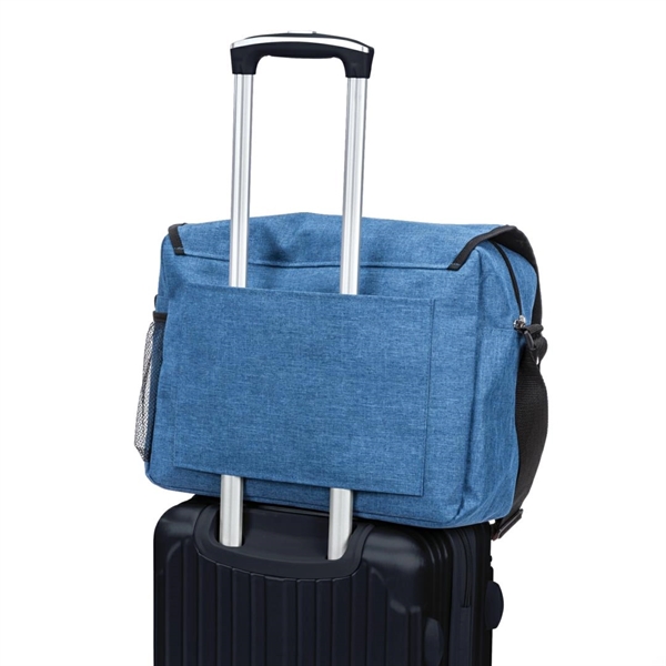 Commuter bag from 600D interwoven heather poly-fabric. Weather-proof lined design with... from ASI 84592 St Regis Group