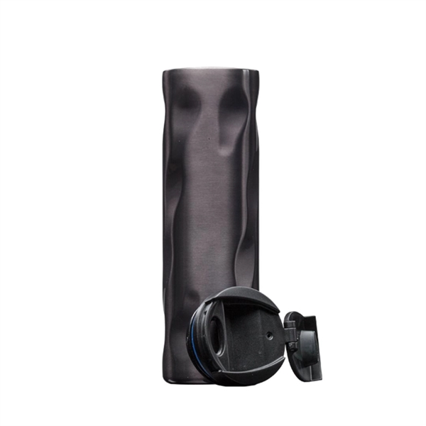 Double wall stainless steel tumbler with stylish metallic gunmetal finish... from ASI 84592 St Regis Group