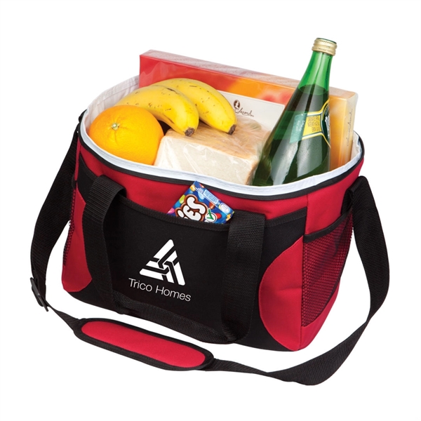 Polyester cooler bag with shoulder strap.... from ASI 84592 St Regis Group
