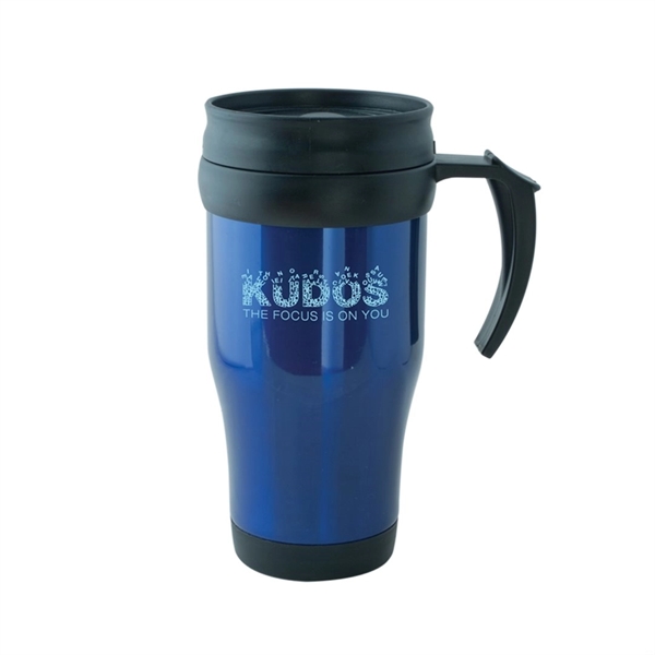 Durable stainless steel mug with plastic liner for everyday use... from ASI 84592 St Regis Group