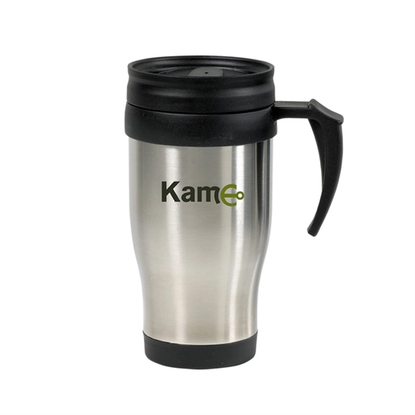 Durable stainless steel mug with plastic liner for everyday use... from ASI 84592 St Regis Group