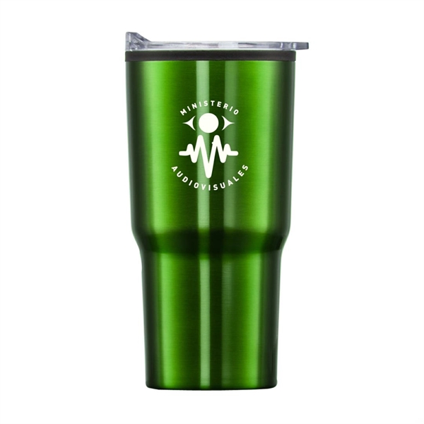 Stainless steel travel tumbler with thermoplastic liner... from ASI 84592 St Regis Group