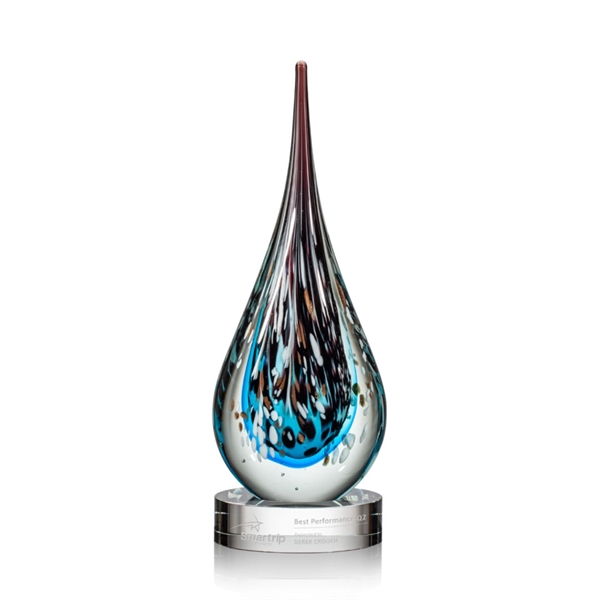 A Stunning Hand Blown work of Art Complete with a complimenting... from ASI 84592 St Regis Group / St Regis