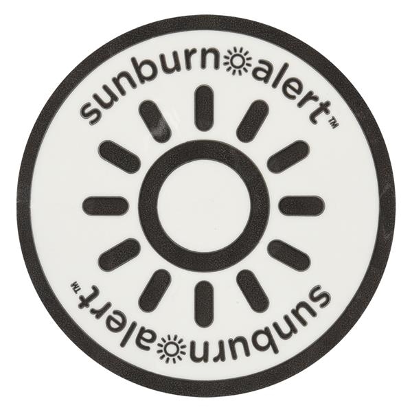 5-pack sunburn alert UV color-changing stickers for knowing when to reapply... from ASI 61125 Hit Promotional Products