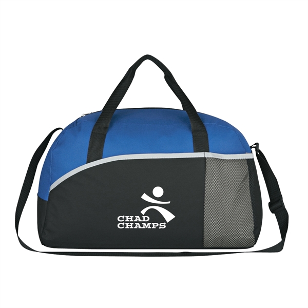 Polyester duffel bag with large zippered compartment.... from ASI 61125 Hit Promotional Products / Hit®