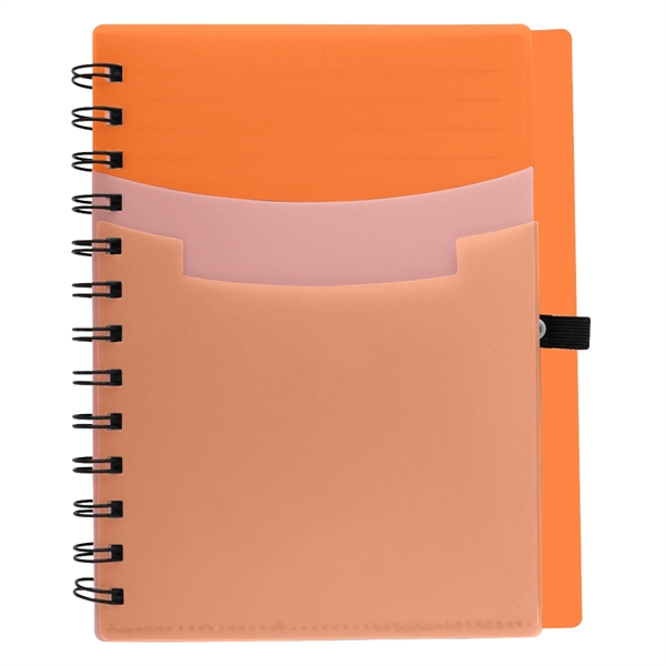 Tri-pocket notebook for taking down important notes or jotting new ideas... from ASI 61125 Hit Promotional Products / Hit®