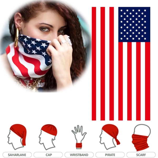 PPE Magic Headscarf neck gaiters... from ASI 74585 Nu Promo International / Nu Promo Line