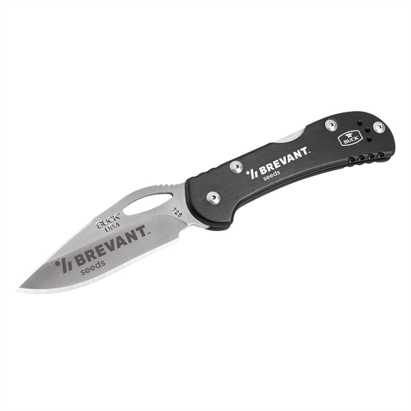 One-hand open pocket knife that locks open with 2 3/4" stainless... from ASI 46170 Compass Industries Inc