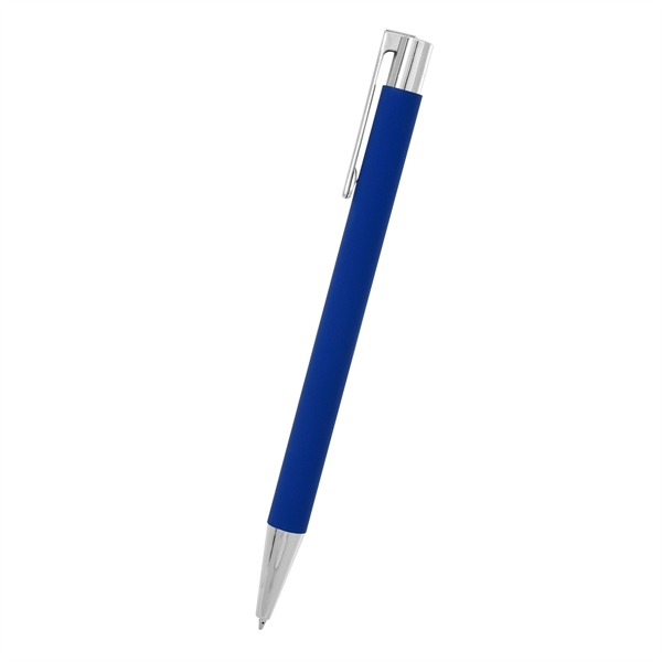 Plunger-action Beatrix pen with a rubberized aluminum body for taking notes... from ASI 61125 Hit Promotional Products / Hit®