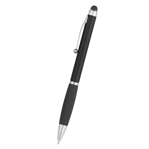 Provence Pen With Stylus has a rubber grip for writing comfort... from ASI 61125 Hit Promotional Products / Hit®