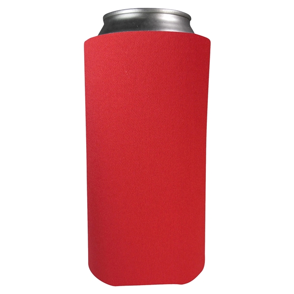 Foam 16 oz. can holder that folds flat for easy storage.... from ASI 61125 Hit Promotional Products / Hit®