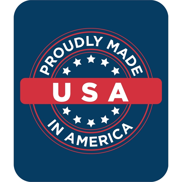 Custom shape white vinyl decal with low tack adhesive, .004. Digitally... from ASI 87400 ArtechPro