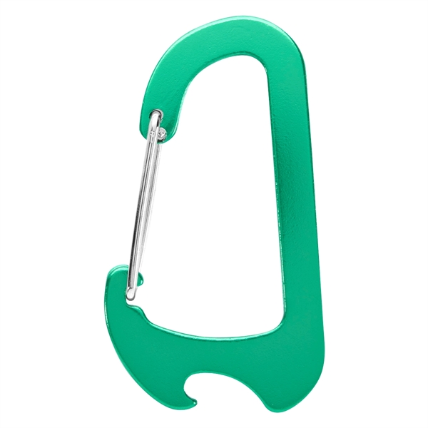 Flat carabiner that measures 1 3/4" x 3", is available in... from ASI 61125 Hit Promotional Products / Hit®