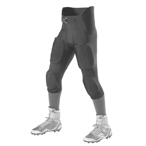 The Icon Integrated Football Pants feature a self-fabric inserted belt and... from ASI 37461 Augusta Sportswear