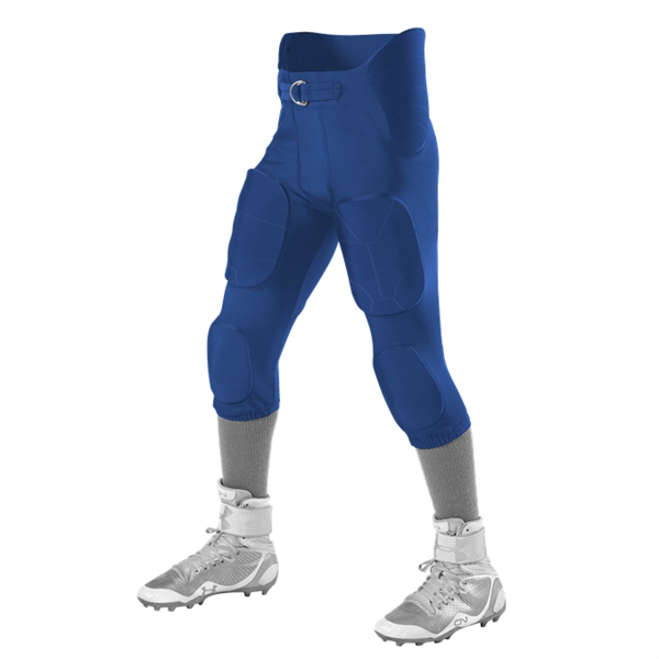 The Icon Integrated Football Pants feature a self-fabric inserted belt and... from ASI 37461 Augusta Sportswear