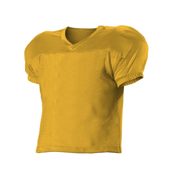 Jerseys Waist Length Practice Jersey, Porthole Mesh Body And Under Sleeves... from ASI 37461 Augusta Sportswear