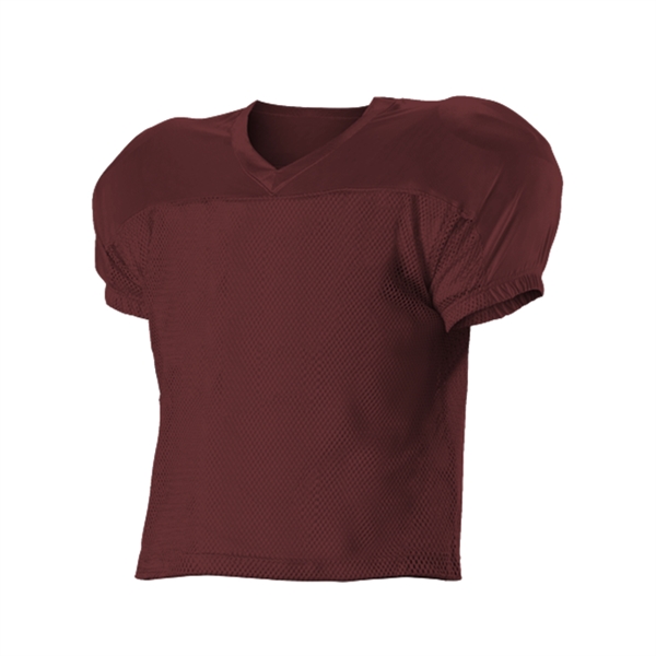 Jerseys Waist Length Practice Jersey, Porthole Mesh Body And Under Sleeves... from ASI 37461 Augusta Sportswear
