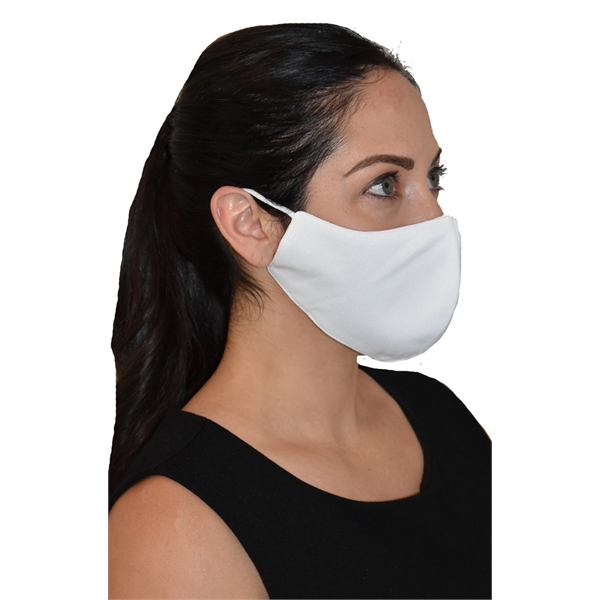 This anti-bacterial fabric face mask serves as a barrier and is... from ASI 67075 Leprechaun Promotions, LLC