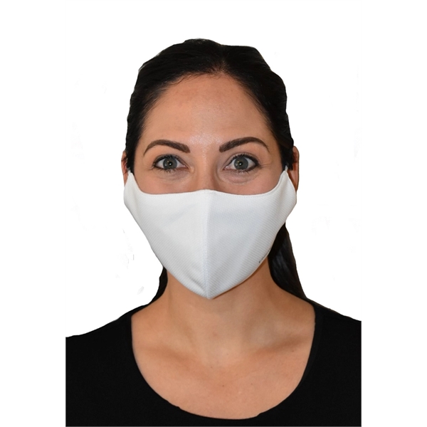 This anti-bacterial fabric face mask serves as a barrier and is... from ASI 67075 Leprechaun Promotions, LLC