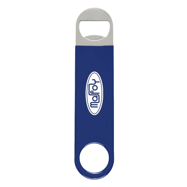Vinyl coated stainless steel bottle opener in four available colors.... from ASI 61125 Hit Promotional Products / Hit®