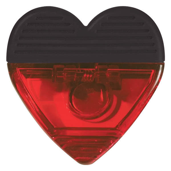 Heart shape clip with magnet on back.... from ASI 61125 Hit Promotional Products / Hit®