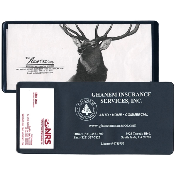 Copy-Guard Vinyl - Policy Holder with extra Pocket (open on short... from ASI 83770 Royal Industries / The Royal Line