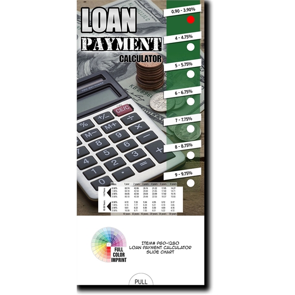 Slide chart loan payment calculator slide chart and information guide.... from ASI 45815 Coloring Book Solutions / Coloring Book Solutions™ LivRite