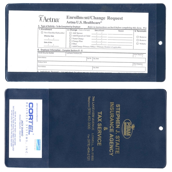 Copy-Guard Vinyl - XL Policy Holder w/ Extra Pocket (opens on... from ASI 83770 Royal Industries / The Royal Line
