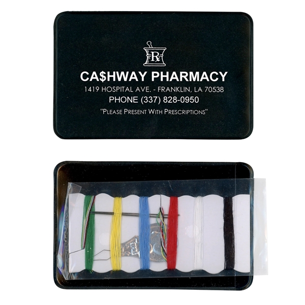 Sewing kit in see through vinyl case.... from ASI 83770 Royal Industries / The Royal Line