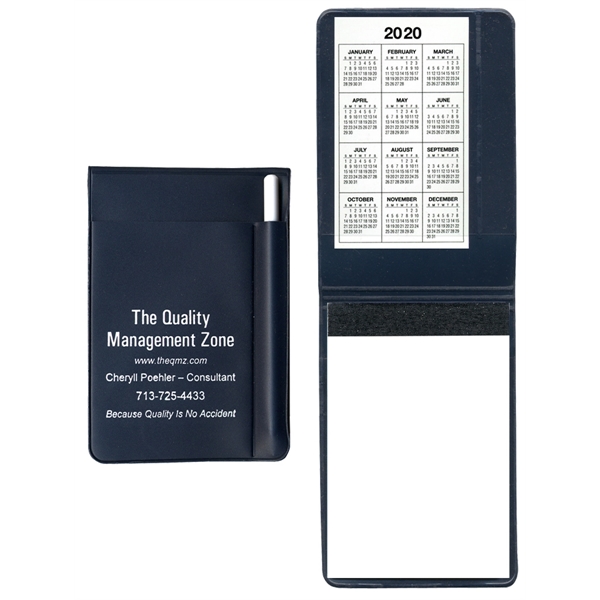 Standard vinyl memo books with white pen.... from ASI 83770 Royal Industries / The Royal Line