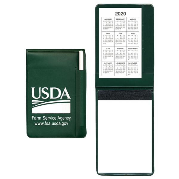 Standard vinyl memo books with white pen.... from ASI 83770 Royal Industries / The Royal Line