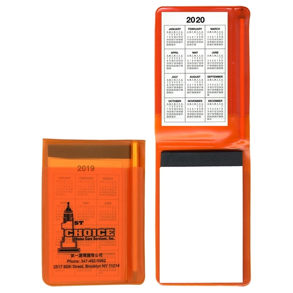 Translucent Memo Book With Matching Pen... from ASI 83770 Royal Industries / The Royal Line