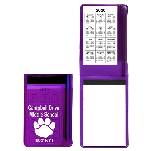 Translucent Memo Book With Matching Pen... from ASI 83770 Royal Industries / The Royal Line