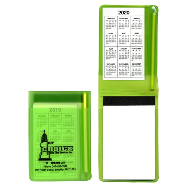 Translucent Memo Book With Matching Pen... from ASI 83770 Royal Industries / The Royal Line