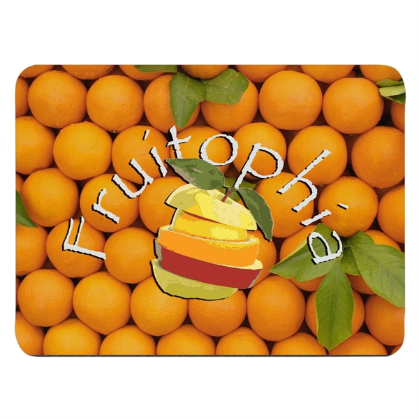 Rectangle mouse pad made of 1/8" rubber in full color.... from ASI 61125 Hit Promotional Products / Hit®