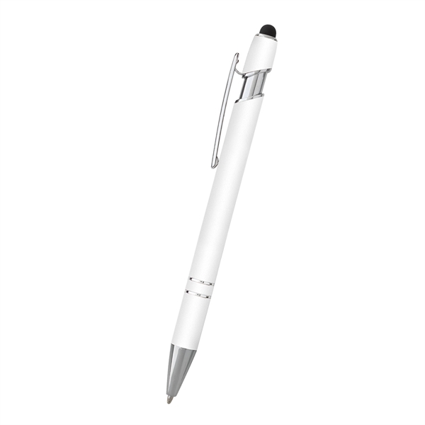 Aluminum ballpoint pen with stylus on top.... from ASI 61125 Hit Promotional Products / Hit®