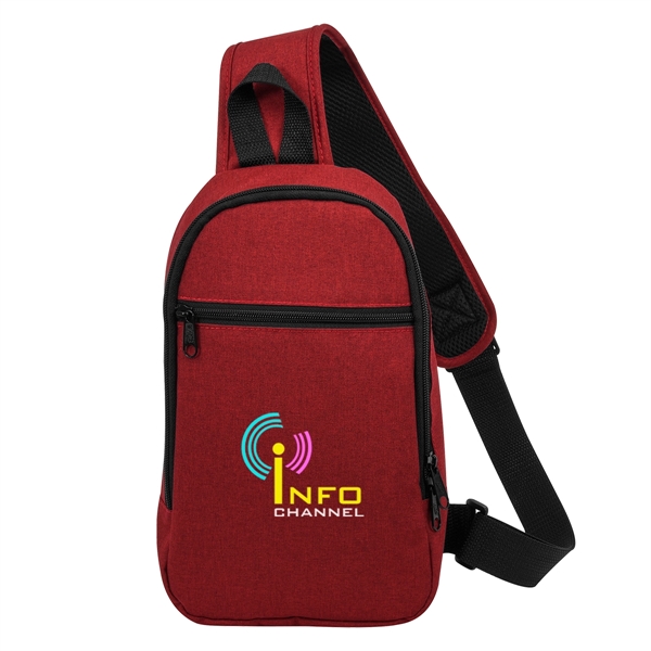 Chris Crossbody sling bag for holding valuables while keeping your hands... from ASI 61125 Hit Promotional Products / Hit®