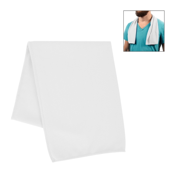 Cooling sport towel for keeping cool when active or on a... from ASI 61125 Hit Promotional Products / Hit®