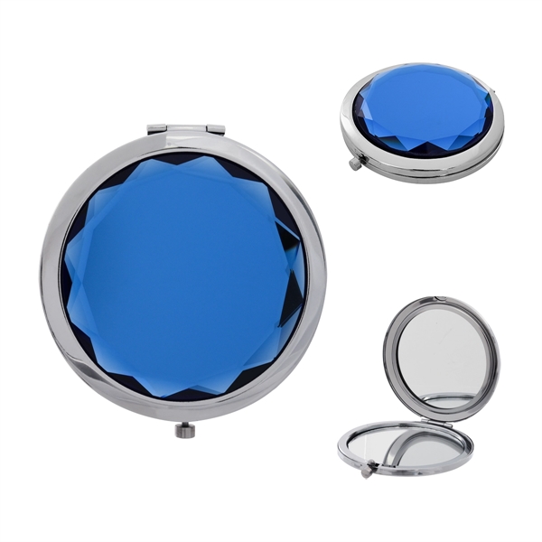 Jeweled compact mirror for those moments when your makeup needs to... from ASI 61125 Hit Promotional Products / Hit®