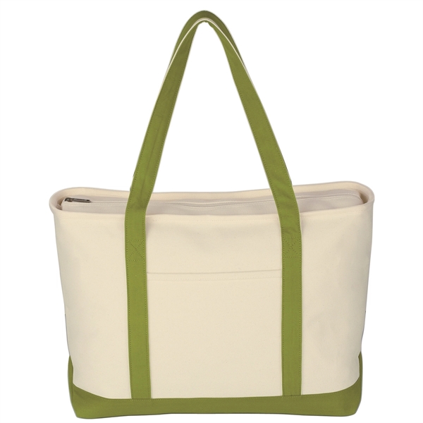 Large Heavy Cotton Canvas Boat Tote.  24 oz. Canvas. ... from ASI 61125 Hit Promotional Products / Hit®